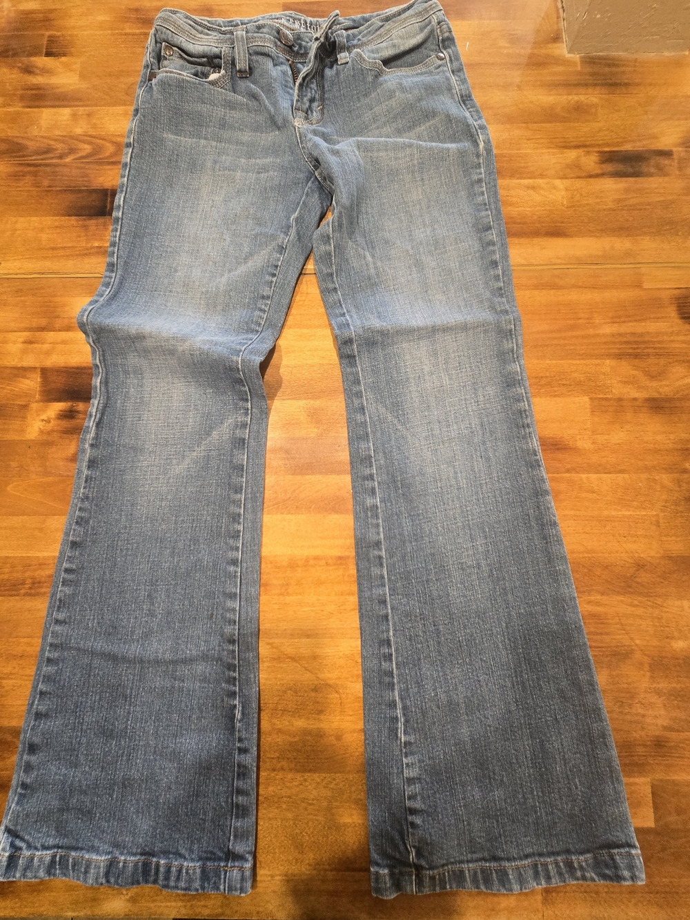 C Estoi Premium Women's Blue Bootcut Jeans - Casual Everyday Fit